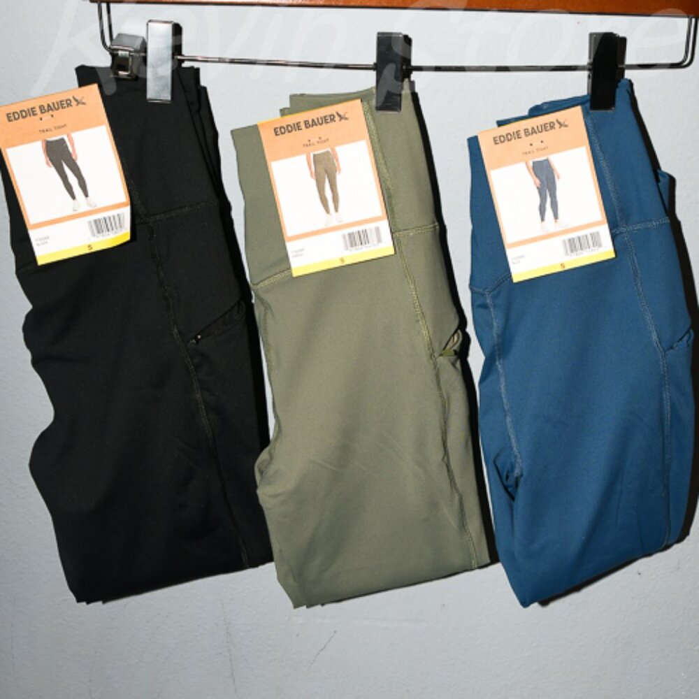 3 pairs Eddie Bauer Women's Trail‎ Tight.